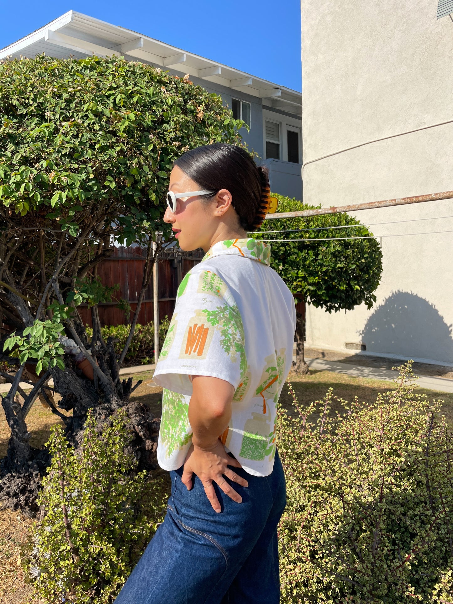 Tablecloth button up | Herbs and Spices