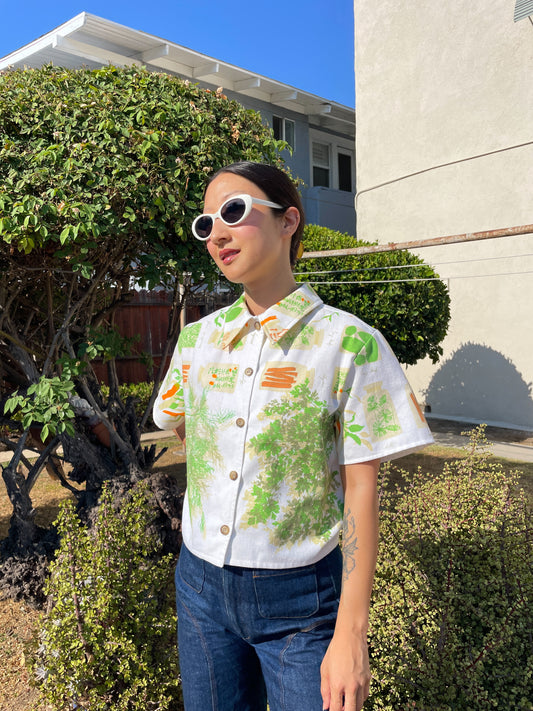 Tablecloth button up | Herbs and Spices