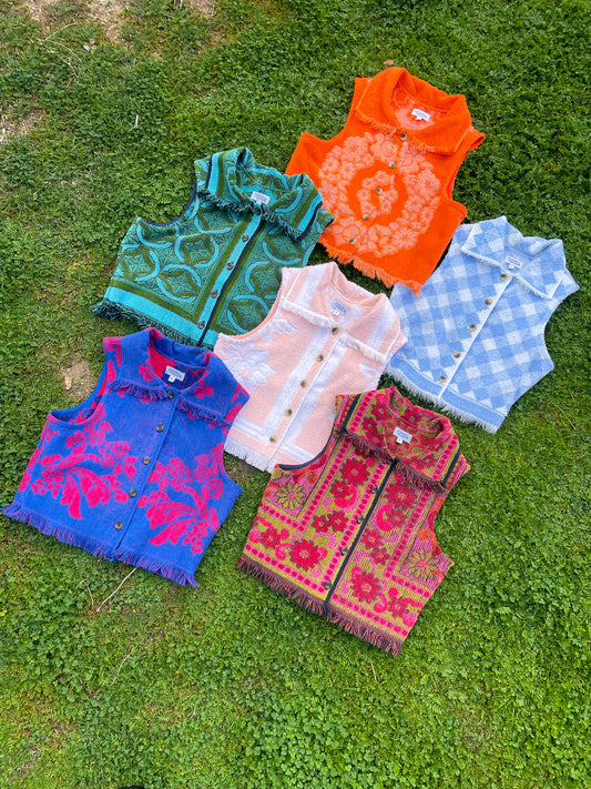 Custom towel vest top