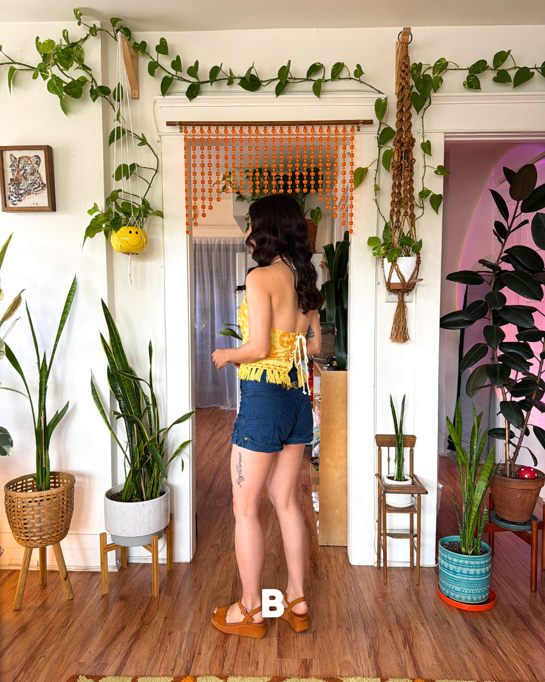 Lila Lace Up Halter Top Digital Sewing Pattern