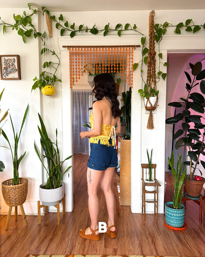 Lila Lace Up Halter Top Digital Sewing Pattern