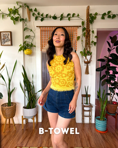 Lila Lace Up Halter Top Digital Sewing Pattern
