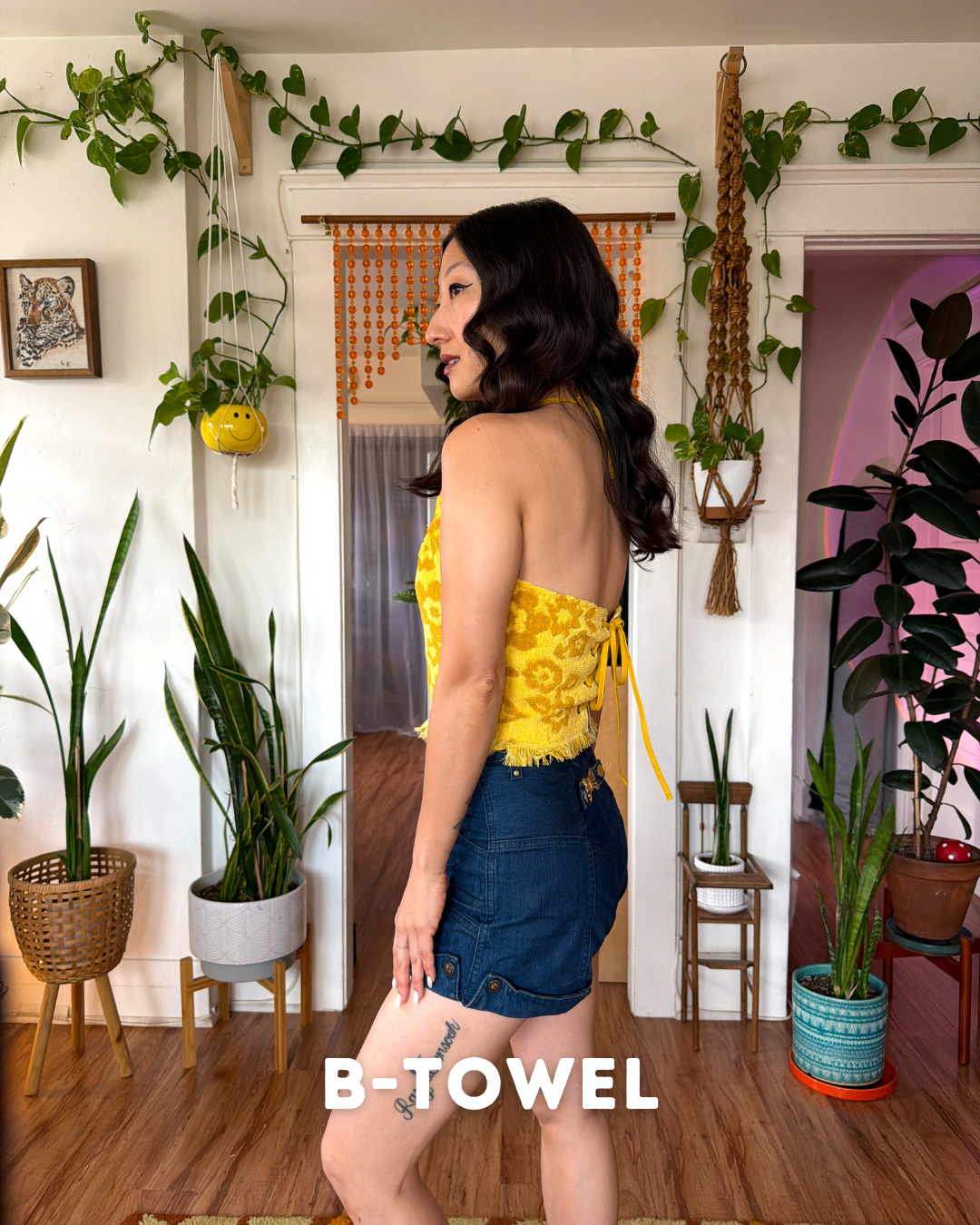 Lila Lace Up Halter Top Digital Sewing Pattern