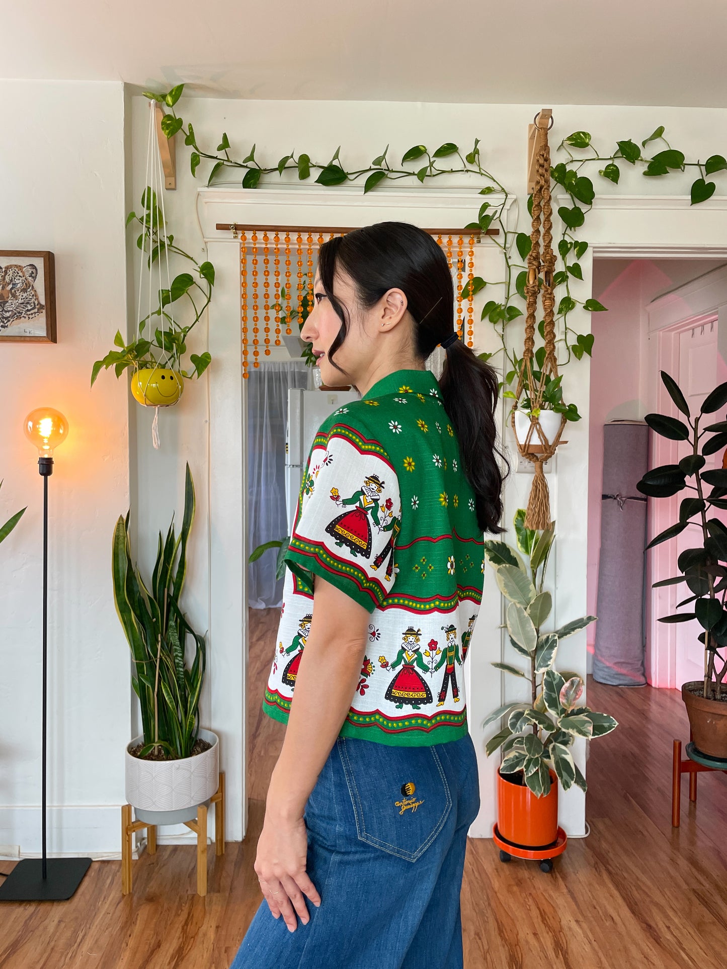 Avery Crop Button Up Size L-XL-XXL Digital Sewing Pattern