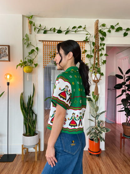 Avery Crop Button Up Size L-XL-XXL Digital Sewing Pattern
