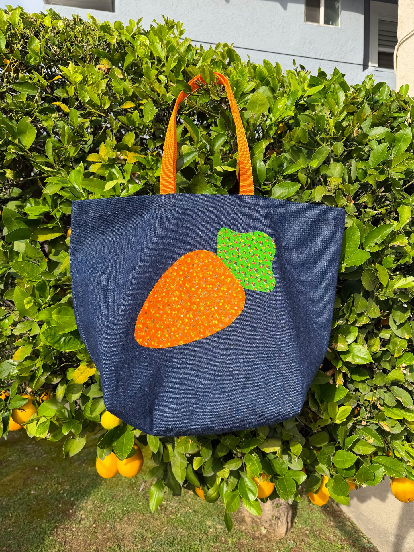 Market Tote Bag | Carrot