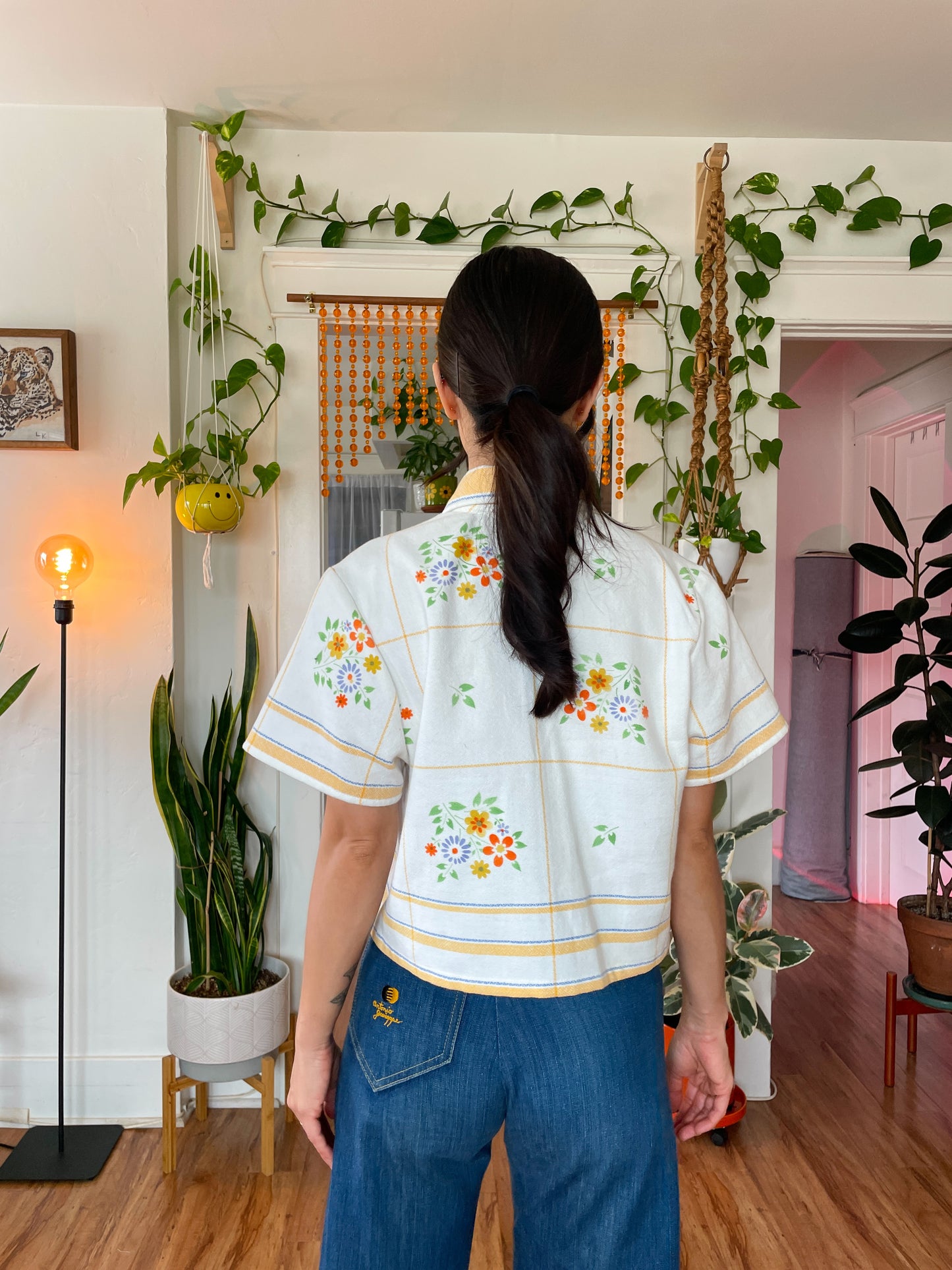 Avery Crop Button Up Size L-XL-XXL Digital Sewing Pattern