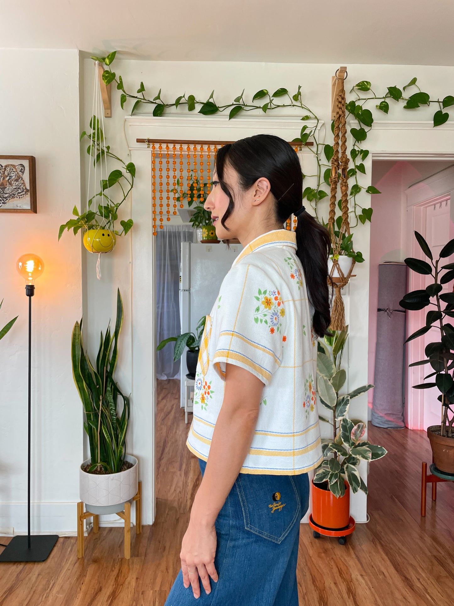 Avery Crop Button Up Size L-XL-XXL Digital Sewing Pattern