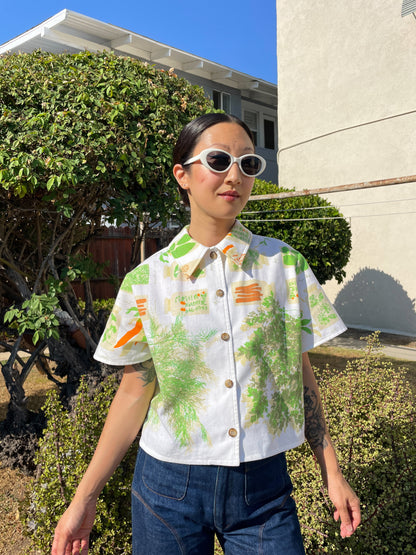Tablecloth button up | Herbs and Spices