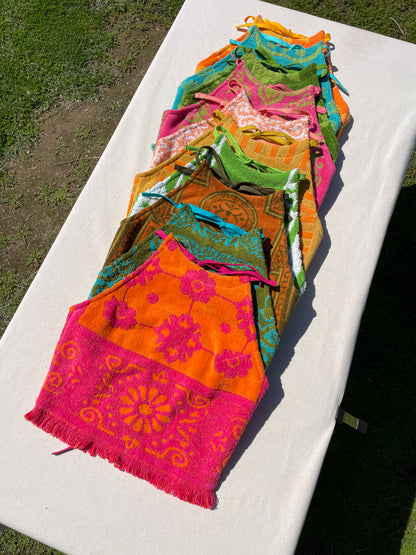 Custom towel vest top