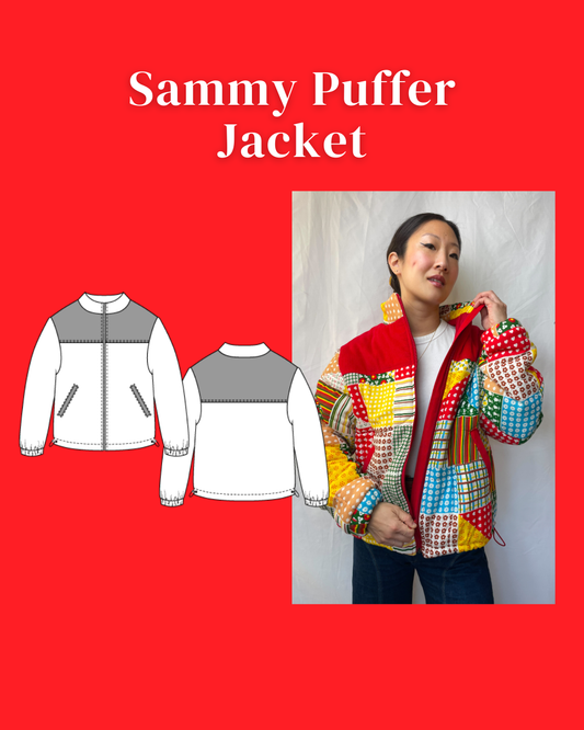 Sammy Puffer Jacket Digital Sewing Pattern