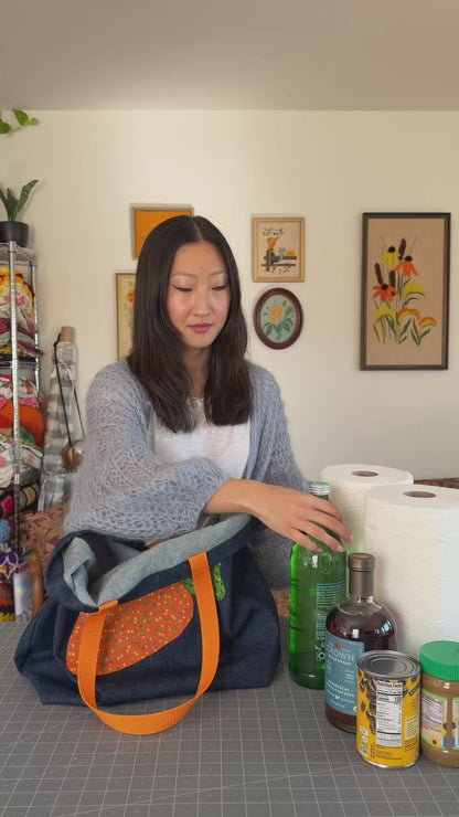 Market Tote Bag | Carrot