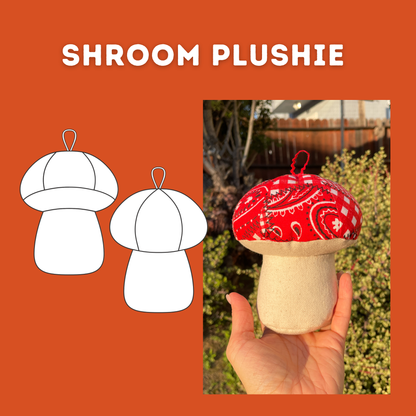 Shroom Plushie Digital Sewing Pattern